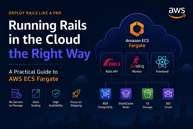 Running Rails in the Cloud the Right Way: A Practical Guide to AWS ECS Fargate